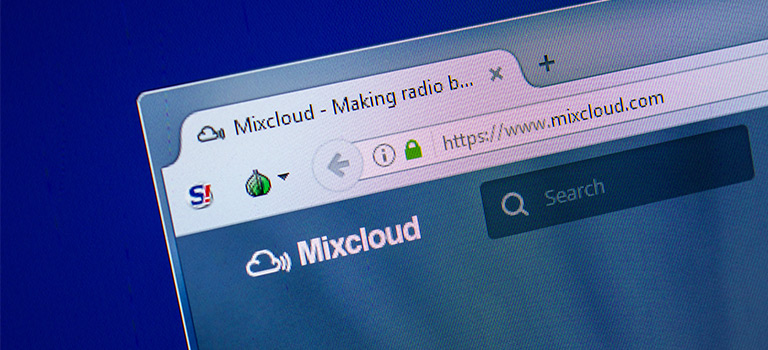 MixCloud Website