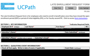 Clop Group Leaked UCPath Form