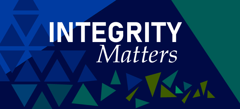 Integrity Matters